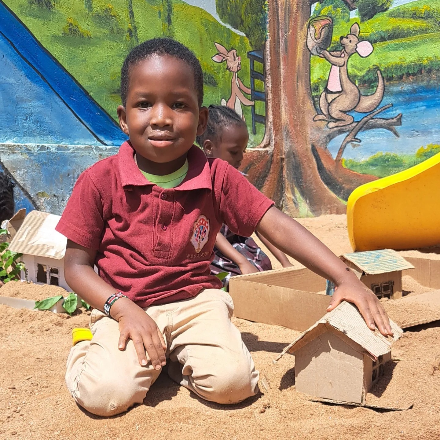 Early childhood learning at Mizizi Academy, Kiambu